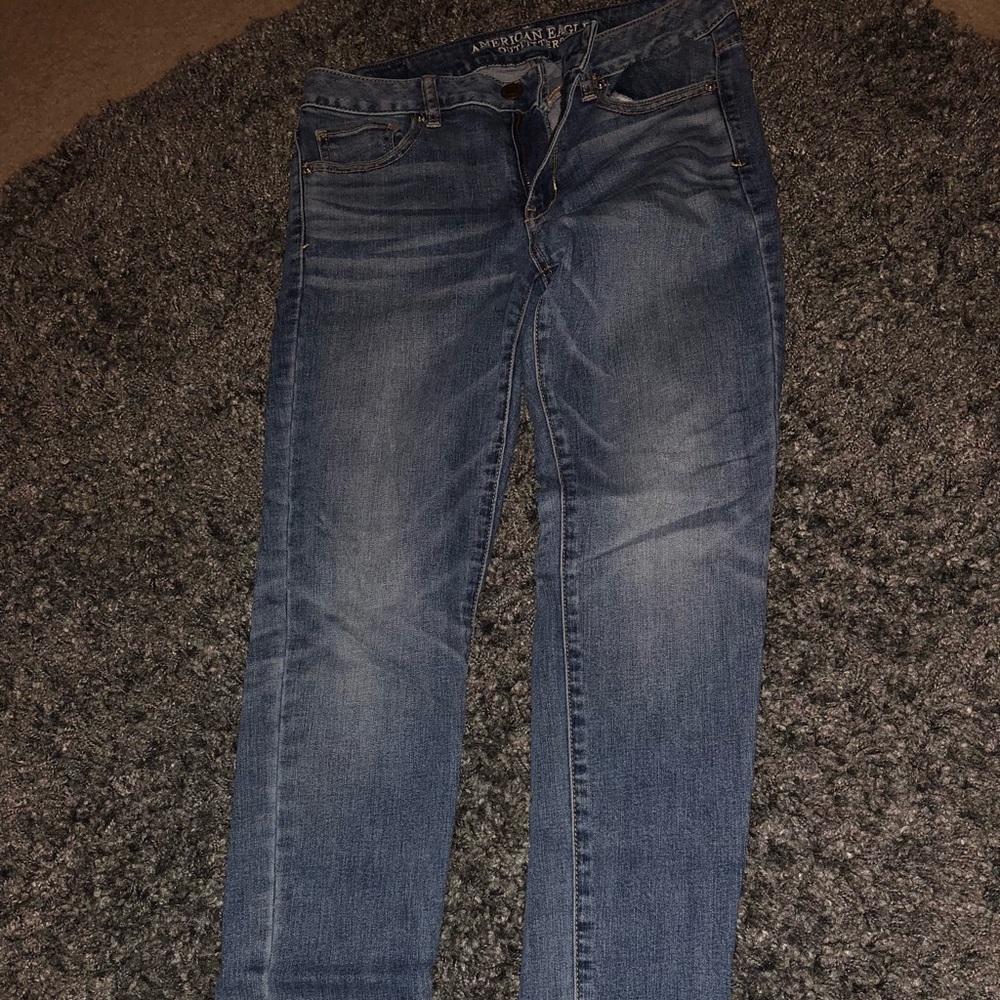 American Eagle High Rise Skinny Jeans
